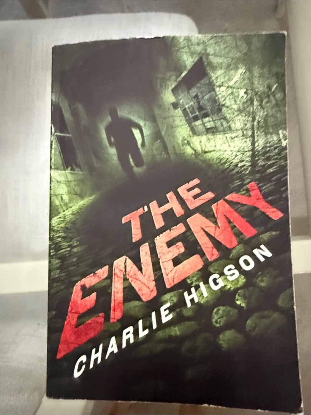The Enemy by Charlie Higson - Black and Green Paperback Book